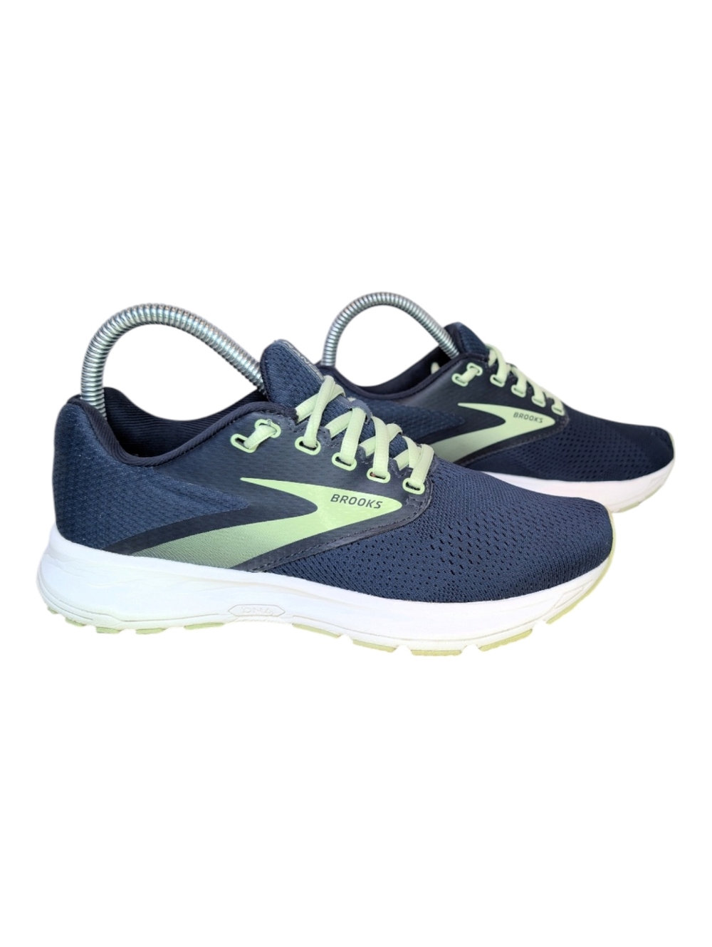 Brooks Range Navy Blue Green Running Trainers Women's Tennis Shoes Size 6